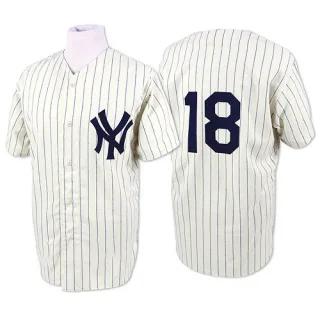 Ron Marinaccio Men's New York Yankees Alternate Jersey - Navy Replica