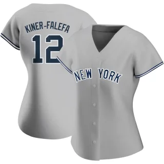 Lids Isiah Kiner-Falefa New York Yankees Fanatics Authentic Game-Used #42  White Pinstripe Jersey vs. Minnesota Twins on April 15, 2023